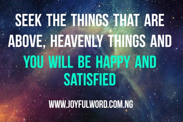 A WORD FOR TODAY 11 SEPTEMBER 2019JOYFUL WORD MINISTRIES