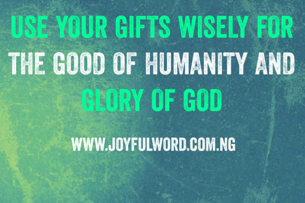 A WORD FOR TODAY 22 SEPTEMBER 2019JOYFUL WORD MINISTRIES