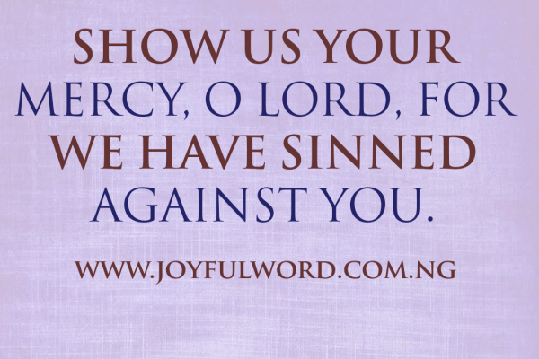 A WORD FOR TODAY 9 OCTOBER 2019JOYFUL WORD MINISTRIES