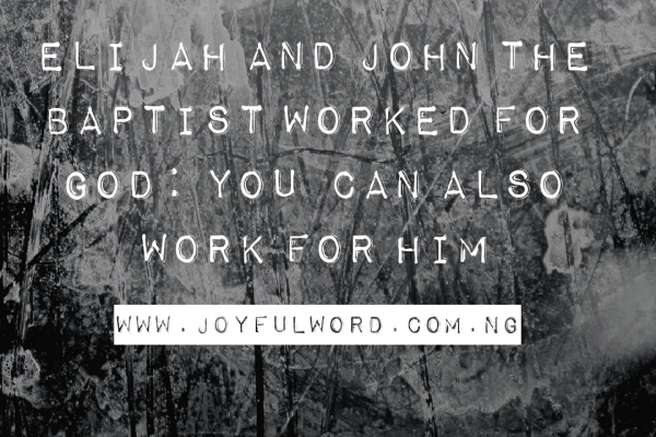 A WORD FOR TODAY 14 DECEMBER 2019JOYFUL WORD MINISTRIES
