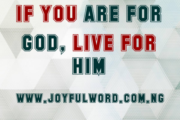 A WORD FOR TODAY 9 OCTOBER 2020JOYFUL WORD MINISTRIES