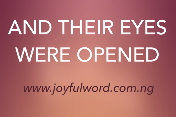 A WORD FOR TODAY 4 DECEMBER 2020JOYFUL WORD MINISTRIES