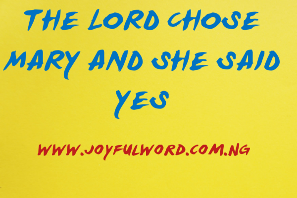 A WORD FOR TODAY 8 DECEMBER 2020JOYFUL WORD MINISTRIES