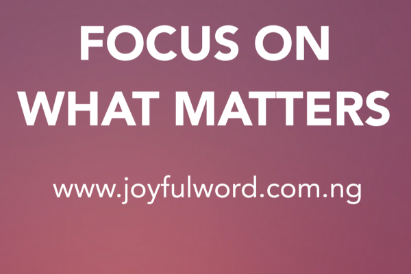 A WORD FOR TODAY 12 DECEMBER 2020JOYFUL WORD MINISTRIES